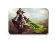 league of legends Top Fabric Mat Rug Office Kitchen Doormat Non Skid 15x23inch