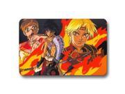 Non skid Gate Pad Doormat The Vision of Escaflowne House Bath Popular 15x23inch