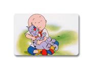 Caillou Non Skid Garden Home Door Mats Personalized Foot Mat 15x23inch