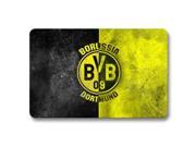 Borussia Dortmund Doormats Non Slip Floor Kitchen Foot Pad Collections 15x23inch