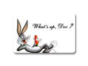 Non Slip Foot Pad Looney Tunes Outdoor Living Room Quick Drying Doormats 15x23inch