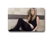 Foot Mat Ellie Goulding Fabric Top Non skid Indoor Outdoor Doormat 18 x 30