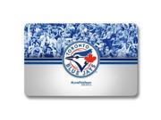 Welcome Doormat Office Gate Door Mat Non skid Toronto Blue Jays Aweseome 15x23inch