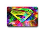 Superman Indoor Kitchen Gate Pad Non slip Doormats colorful 15x23inch