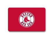 Excellent Door Mats Boston Red Sox House Drawing Room Non Skid Foot Pads 18 x 30