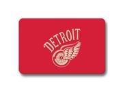 Non Skid Detroit Red Wings Hot Style Floor Mat House Drawing Room Door Mats 18 x 30