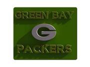 Mouse Pads rubber cloth Rubber Backing fabric surface Green Bay Packers 9 x 10