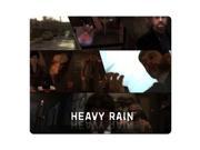 game Mouse Pad rubber cloth Sharp Image Quality durable Heavy Rain 8 x 9