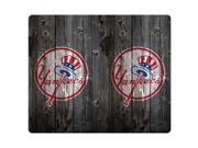 Game Mouse Pads rubber cloth rubber base Personality new york yankees wooden hd 8 x 9