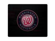 Mouse Pad rubber and cloth cloth surface gaming Washington Nationals MLB baseball logo 8 x 9