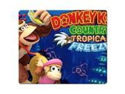 Game Mousepads rubber cloth aiming precision low friction Donkey Kong Country 8 x 9