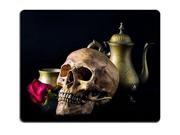 Mousepads Still life with human skull with red rose bud and vintage glass of wine reflectCustomized Art Desktop Laptop Gaming mouse Pad 9 Mousepads Still life with human skull with red rose bud and vintage glass of wine reflectCustomized Art Desktop Laptop Gaming mouse Pad 9