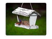 Mouse Pad Natural Rubber Mousepads A small bird eating bird seed at a vintage bird feeder 10 Mouse Pad Natural Rubber Mousepads A small bird eating bird seed at a vintage bird feeder 10