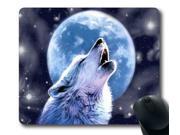 Mouse Mat,The winter night wolf Office Computer Mouse Pad,Custom Mouse Pad Size:9 Mouse Mat,The winter night wolf Office Computer Mouse Pad,Custom Mouse Pad Size:9