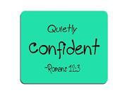 Quietly Confident Romans 12:3 Bible Quotes Rectangle Non-slip Rubber Mousepad Gaming Mouse Pad Size:8 Quietly Confident Romans 12:3 Bible Quotes Rectangle Non-slip Rubber Mousepad Gaming Mouse Pad Size:8