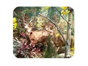 Nature forest Deer animal Rectangle Mouse Pad Size:9 Nature forest Deer animal Rectangle Mouse Pad Size:9