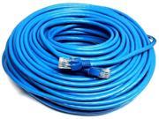 Blue 100 FT Foot 30M Cat5e Patch Ethernet LAN Network Router Wire Cable Cord