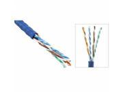 1000 FT 24 AWG DATA Phone 4 Pair Solid Unshielded Twist Cable Cord Blue UTP