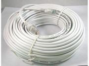 100 FT RJ45 CAT6 CAT 6 HIGH SPEED ETHERNET LAN NETWORK White PATCH CABLE