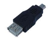 USB A Female to Mini USB B 5 Pin Male Changer Adapter Converter
