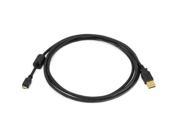 3ft USB 2.0 A Male to Micro 5pin Male 28 24AWG Cable Ferrite Core