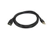 6ft USB 2.0 A Male to A Female Extension 28 24AWG Cable Gold Plated