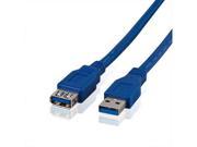 3FT Blue USB 3.0 Type A Male to A Female Super Speed Extension Cable Adapter
