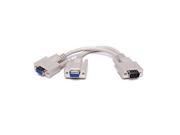 1 In 2 Out VGA RGBHV Splitter Cable