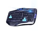 E Blue Cobra EKM 066 USB Wired Ergonomic Professional 104 Keys Gaming Keyboard