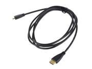 Micro HDMI 1080P A V HD TV Video Cable Cord For Nextbook 10.1 NXW10QC32G Tablet