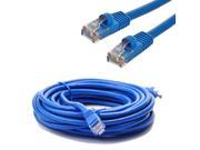 100 FT CAT5 CAT5E RJ45 LAN Network Ethernet Patch Cable BLUE High Speed 24AWG