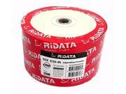 50 RIDATA Blank CD R CDR White Inkjet Hub Printable 52X 700MB Media Disc