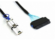 Mini SAS 4i SFF 8484 SAS 32P to SFF 8088 26P Cable 1.0m EXTERNAL TO INTERNAL
