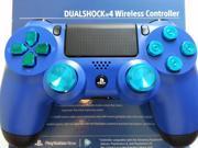 SONY PS4 MODDED RAPID FIRE CONTROLLER BLUE BLUE WITH BULLETS AW BF4 DESTINY