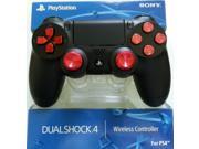SONY PS4 MODDED RAPID FIRE CONTROLLER RED CHROME BULLETS GHOSTS BF4 AW DESTINY