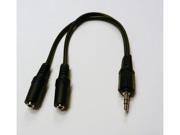 3.5mm 1 8 Stereo Male Mini Plug to Two 3.5mm Stereo Jack Splitter Cable Cord
