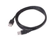 6FT Black USB 2.0 Type A Female to A Male Extension Cable M F