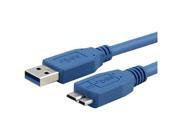 USB 3.0 A Micro B Cable Cord GOLD 10 FEET For WD My Passport HDD WDCA042RNN