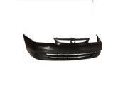 New Front Bumper Cover Primered For Toyota Corolla 1998 2000 TO1000189