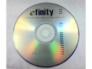 10 Pack 16X efinity Logo DVD R DVDR Blank Media Disc 4.7GB with Paper Sleeves