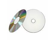 100 52X White Inkjet HUB Printable CD R CDR Blank Disc Media 700MB