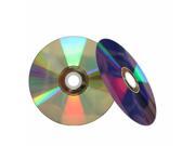 100 Shiny Silver Top 16X Blank DVD R DVDR Disc Media 4.7GB