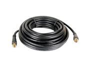 50 FT RG59 Gold Plated Coaxial Digital Cable for Satellite TV VCR Video Black