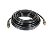50 FT RG6 Gold Plated Coaxial Digital Cable for Satellite TV VCR Video Black