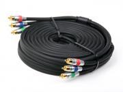 5m 15ft Component Video HDTV RGB YUV Cable 1080P RG6 Double Shielded