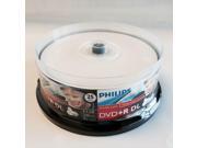 25 Inkjet DVD R DL Dual Double Layer 8X Disc