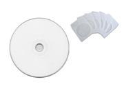 100 16X White Top DVD R Blank Media Disc 4.7GB 100 Paper Sleeve