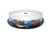 10 8X DVD R DL Dual Double Layer Disc Storage Media 8.5GB Cake Box