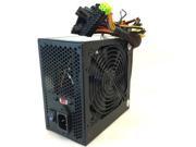 650W 20 4 pin ATX Power Supply w SATA PCIe Large 120mm Cooling Fan Quiet