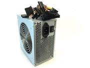 650 Watt 12cm Fan ATX Silver SATA PCI E Power Supply for Intel AMD PC Comp